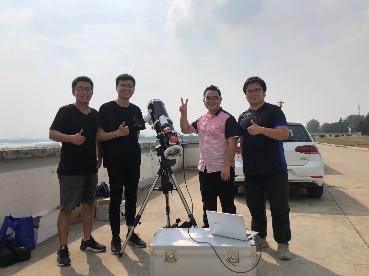 2021年7月15日 千里奔袭，我们团队终于成功拍摄到了中国空间站凌日